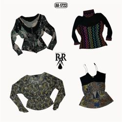 Y2K Top Mix Nero Gotico (AA-1723)