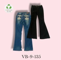 Y2K Embroidered Flare Jeans Wholesale Bundle (VB-9..