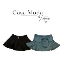 250826-19 Denim mini skirts 15 pcs