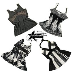 Y2k Gothic Vibe Cami Top B2F-030