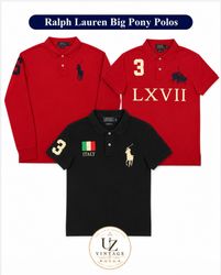 Ralph Lauren Big Pony Polos
