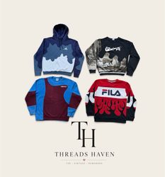 Upcycled Hoodies & Tapestry Sweatshirts