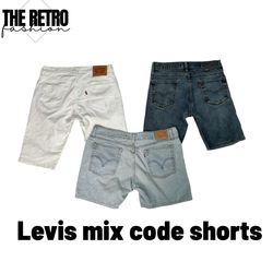 Levis Mix Code Shorts.     #0299