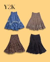 Y2K Vintage Maxi Skirt Bundle (Yv-809)