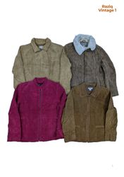 💥 RV4525 Suede Zipper Jackets