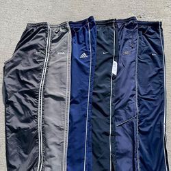 Mix branded track pants