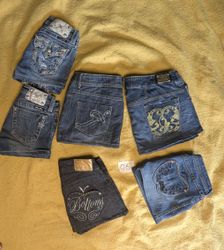 Apple bottom & mix branded mini shorts & skirts 06