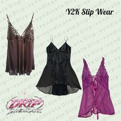 Dollcore Satin Slip Dresses (DS-9-058)