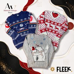 Vintage Festive Sweaters 🎄