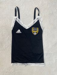 Upcycled Football Lace Cami Top (DV -07-