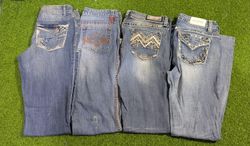 GRACE IN LA  AND OTHER MIX BRANDS FLARE BOOTCUT JE..