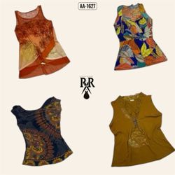 Y2k Earthy Tone Mix Tops (AA-1627)