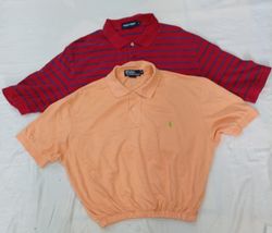 CR12792 Vintage Polo Crop Tops