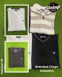 Branded Mix Sweaters Of Chaps , Volume : 15, 12 Pi..