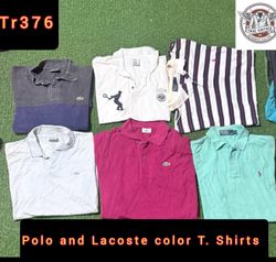 Polo y Lacoste camiseta de color Tr 376
