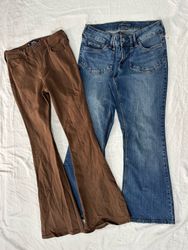 Hollister, Levi’s & Lee Bootcut Jeans For Women. B..
