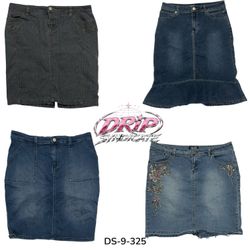 Y2K Denim Midi Skirt For Effortless Street Style (..