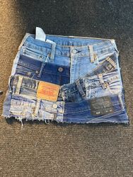 Upcycled levi’s Denim Mini Skirts — 0034