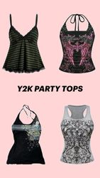 Y2k Party Tops #090926 #018