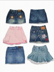Jupe mini en denim Y2K Cyber Grunge Pack | Bundle ..