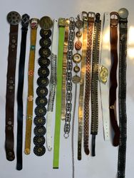 Women's Leather and Chain Belts