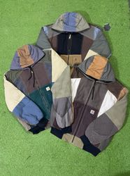 Veste à capuche Carhartt en upcycling