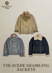 Y2K Suede Shairling  Jackets - EV0028