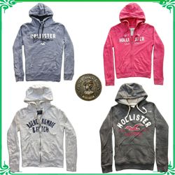 ✨ Women's Hollister & Abercrombie Sweatshirts & Ho..