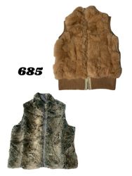 Y2k gilet en fausse fourrure (brand) RS etc. #685