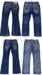 True Religion Rock Revival Jeans | Bootcut, Flare ..