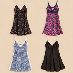 Y2K Ditsy Floral Slip Dresses