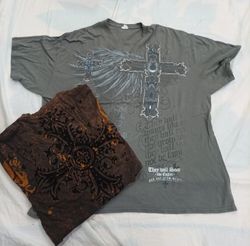 CR11654 VINTAGE SKULL T-SHIRTS