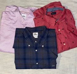 Mix branded button up shirts