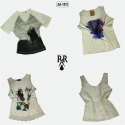 Y2K Soft Girl Aesthetic Mix Tops (AA-1411)