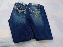 CR11301 Vintage Miss Me Flare and Straight Jeans