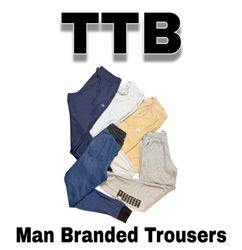 Man Branded Trousers