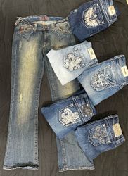 Miss Me Embellished Bootcut Jeans B# 663