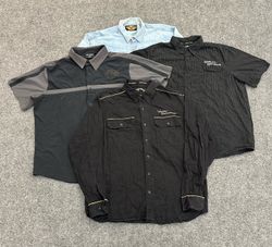 Vintage Harley Davidson Shirts Bundle