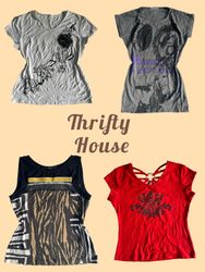 Y2K Edgy Baby Tees(TH/582)