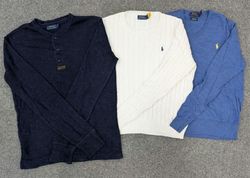 CRZV00005 Vintage Polo Ralph Lauren Sweaters Bundl..