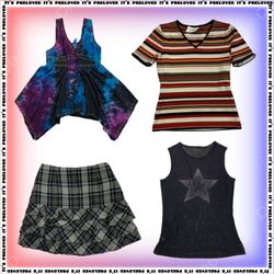 Cyber Angel Wardrobe - tops, dresses, skirts (SS-2..