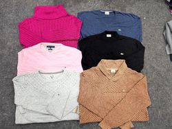 Lacoste and Tommy Hilfiger Sweaters mix