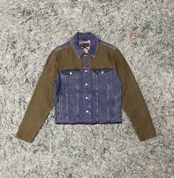 Upcycle Denim Jacket With Quilted (Dv-9-159)