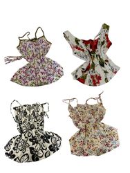 Y2K Striped Tie Strap Cami Tops-ST-164
