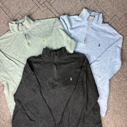 Ralph Lauren Quarterzip Sweatshirts (CV 154)