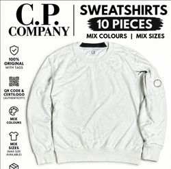 C.P. Company Sweatshirts – 10 Pieces – Mix Colours..