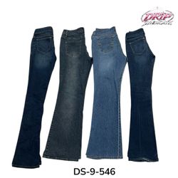 Y2K Low Rise Baggy Denim Jeans(DS-9-546)