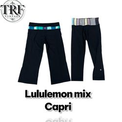 Lululemon mix capri leggings # 163