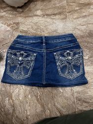 Y2K Denim Mini Skirts