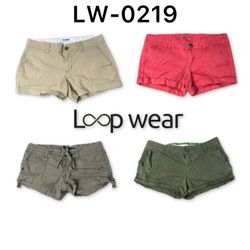 Y2K Cotton Micro Mini Shorts